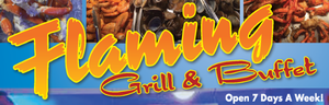 Flaming Grill & Buffet logo