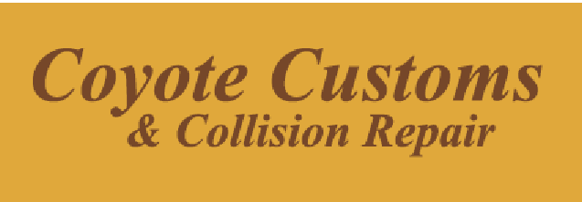 Coyote Customs Collision & Glass logo