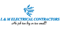 L & M Electrical Contractors logo