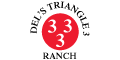 Del's Triangle 3 Ranch logo