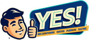 YES! Heating Air Conditioning Plumbing and Electric logo