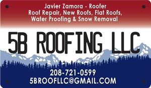 5B Roofing LLC logo