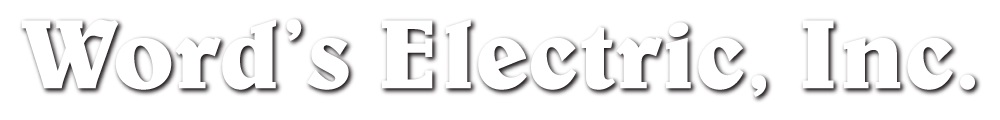 Word's Electric Inc logo