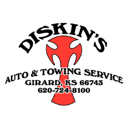 Diskin's Auto & Towing Service logo