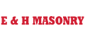 E & H Masonry logo