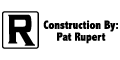 Construction By: Pat Rupert logo