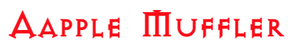 Aapple Muffler logo