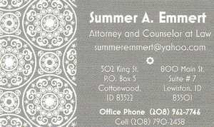 Advertise Banner for https://www.namesandnumbers.com/biz/17305/emmert-summer-a-atty