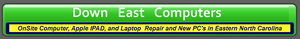 Down East Computers logo