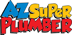 Az Super Plumber logo
