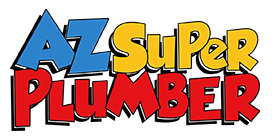 Az Super Plumber logo