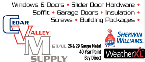 Cedar Valley Metal Supply logo