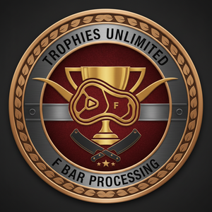 Trophies Unlimited/F Bar Processing logo