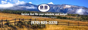 B & B Plumbing & Heating logo