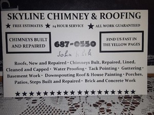 Sky Line Chimney logo