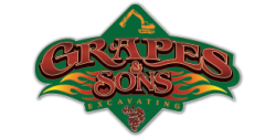 Grapes & Sons Excavating logo