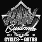 Raw Customs logo
